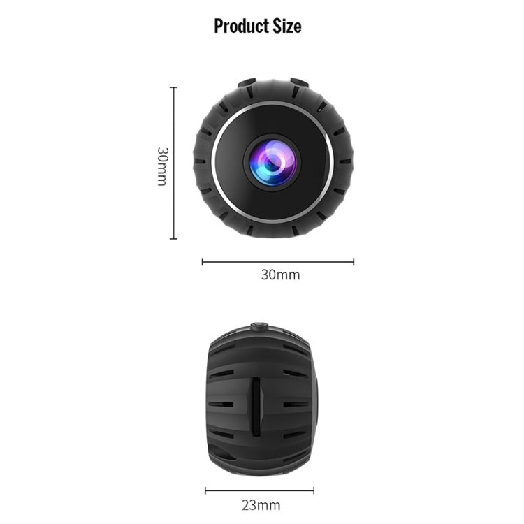 X10 HD Infrared Night Vision Mini WiFi Camera With Base, X10 X10 HD Infrared Night Vision Mini WiFi Camera With Base, X10